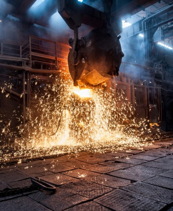 progettazione, ingegneria e fornitura di impianti per la produzione di ferro, acciaio, laminati